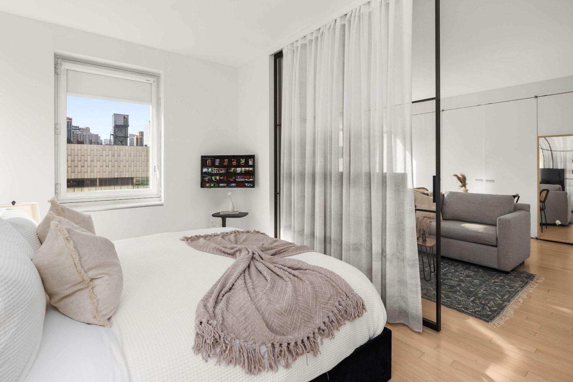 Times Square King Bed Steps To Broadway Appartamento New York